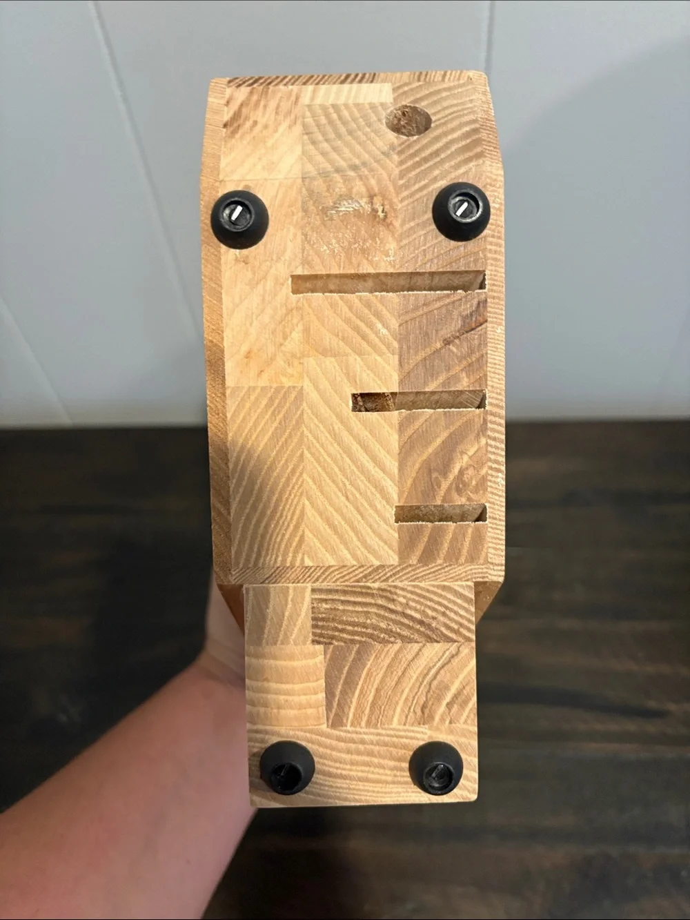 QUINCE Essential Japanese Damascus Steel Knife Block